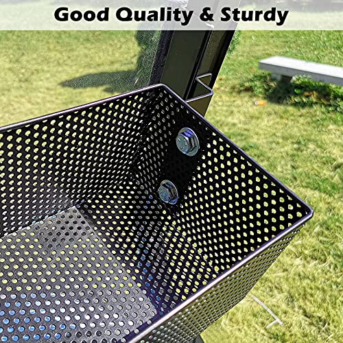 Mosnai Golf Cart Front Inner Basket Dash Storage/Tray Organizer For Ezgo Txt & Rxv, Club Car Ds & Precedent Golf Cart Inner Storage Utility And Durable Basket #TOP5