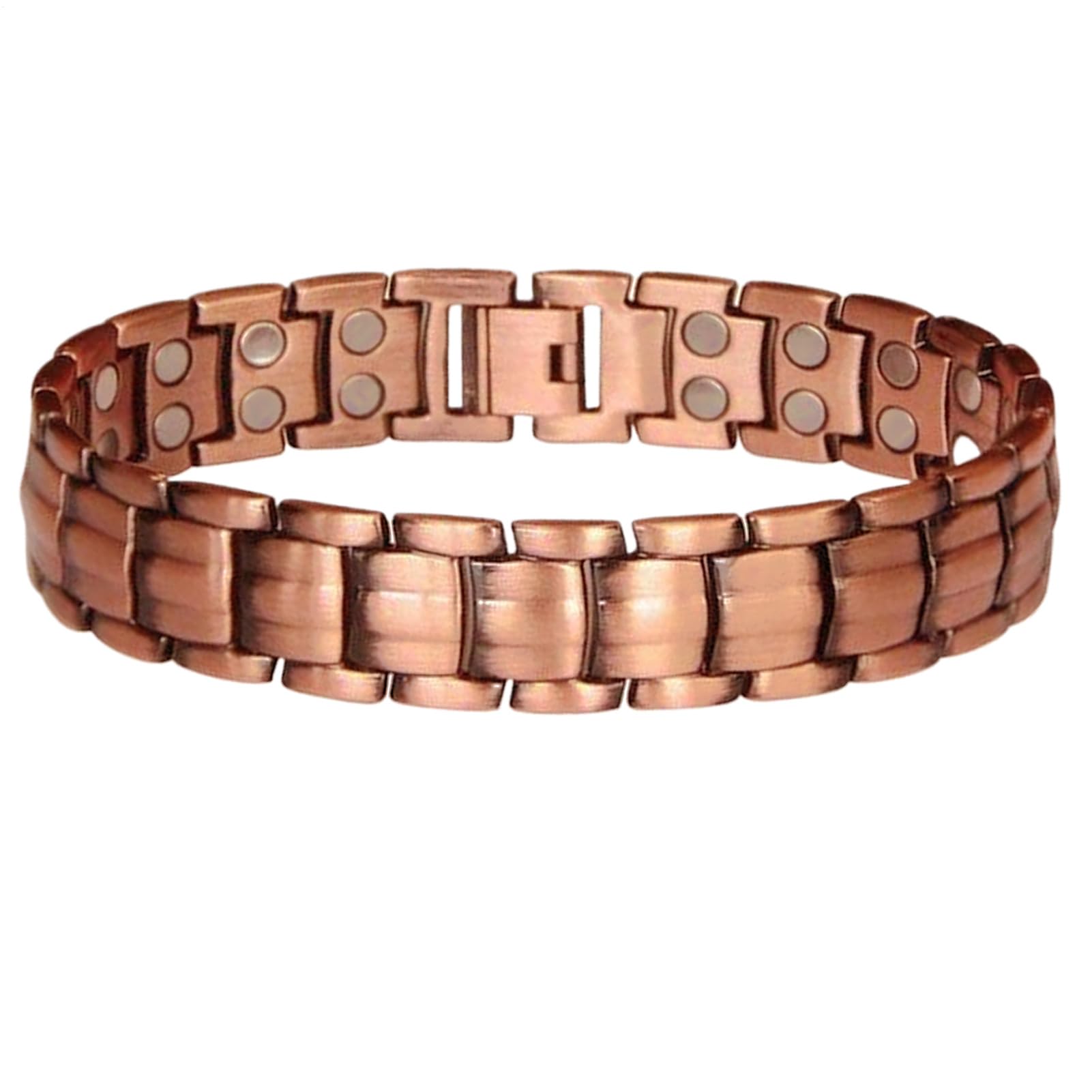 Pulsera De Cobre Para Hombres | Brazalete Magnético De Cobre Puro Joyería Relajante - Brazalete Ajustable Para Hombre Adultos Deportes Gimnasio Running Golf Tenis Viaje