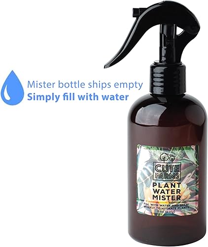 Miniatura 3 de Cute Farms Orquídea - Fertilizante para plantas botella de espray de 8 onzas  un rociador de agua