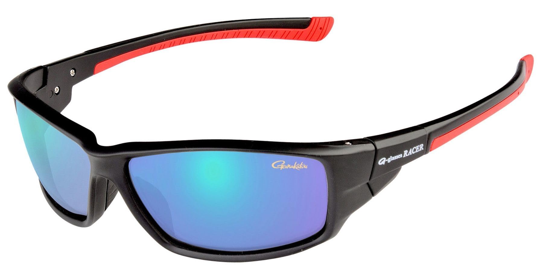 Gamakatsu Racer Polarisationsbrille Gray Red Mirror Angler Brille