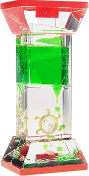 لعبة PowerTRC Liquid Motion Bubbler الحسية، لعبة تململ لأسطح المكتب | لعبة مهدئة ومريحة لاضطراب فرط الحركة ونقص الانتباه والقلق والتوحد للبالغين