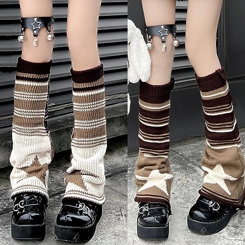 Image of Sexybody Women's Leg Warmers Fashion Knit Warmers Long Socks Cute Y2K Kawaii Japanese Lolita Harajuku Accessories for Girls
