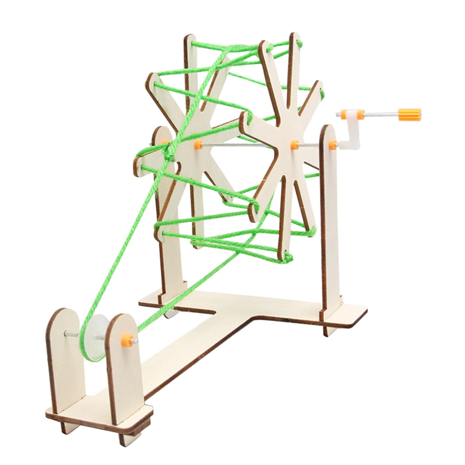 harayaa DIY Thread Weaving Science Experiment Crafts Learning Activities Crafts Weave Board for Creative Gift