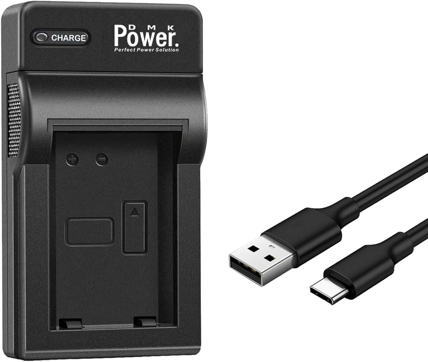 DMK Power NP-BG1 TC-USB1 Single USB Charger Compatible with Sony DSC-H3, DSC-H5, DSC-H7, DSC-H9, DSC-N1, DSC-T20, DSC-T25, DSC-W120, DSC-W150, DSC-WX1, ..