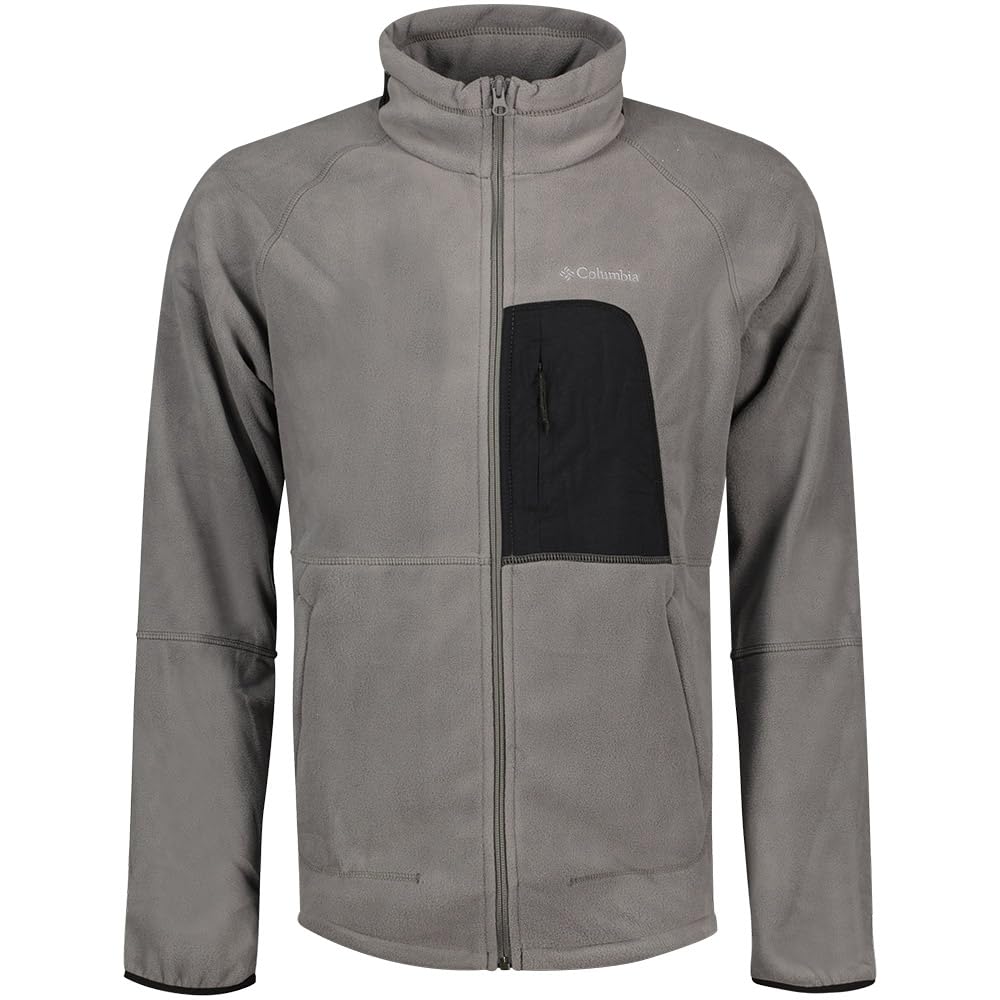 Columbia Men's Rapid Expedition 2 Full Zip Fleece, City Grey, XL