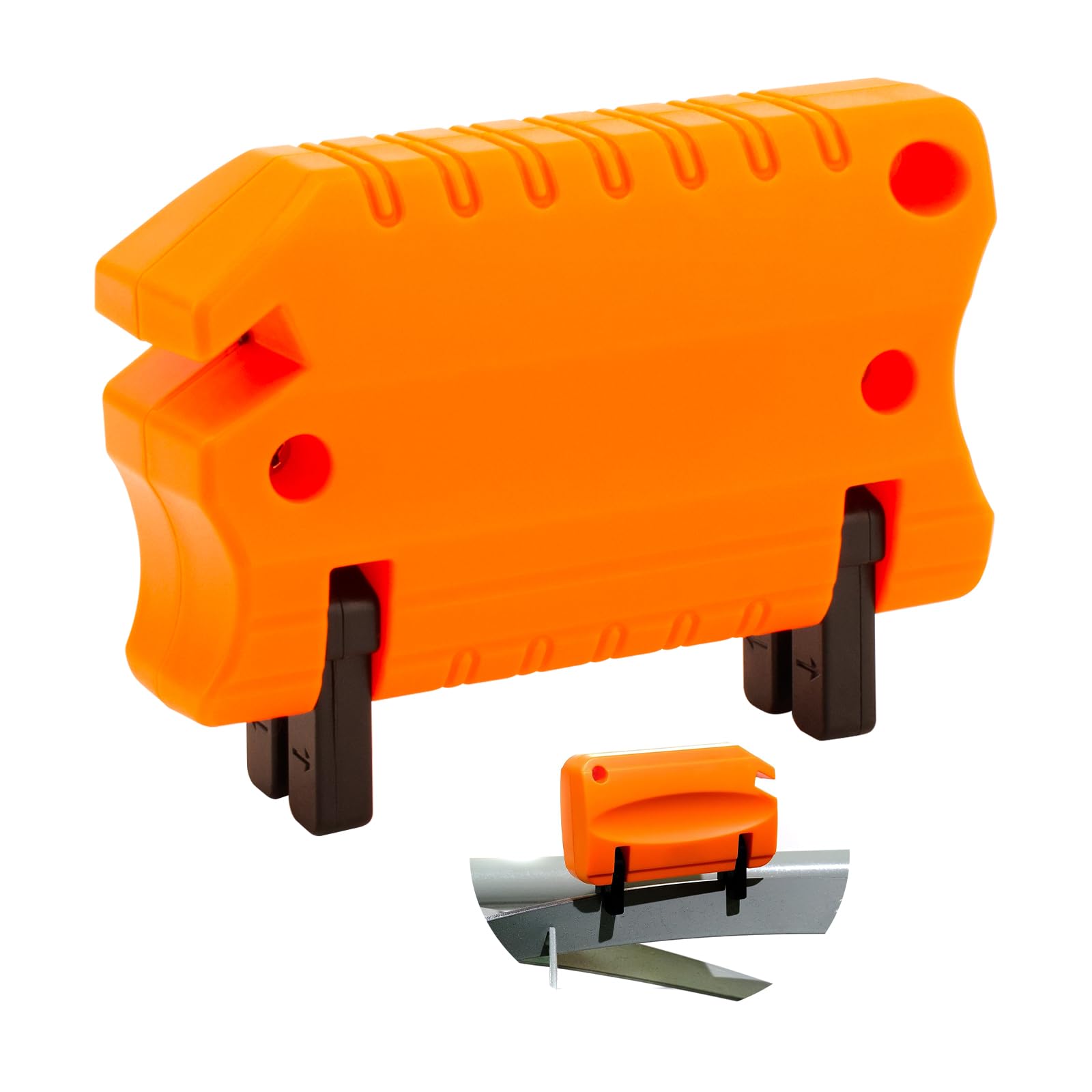SK-2 Hand Reel Mower Sharpener for Manual Push Reel Lawn Mowers,Orange