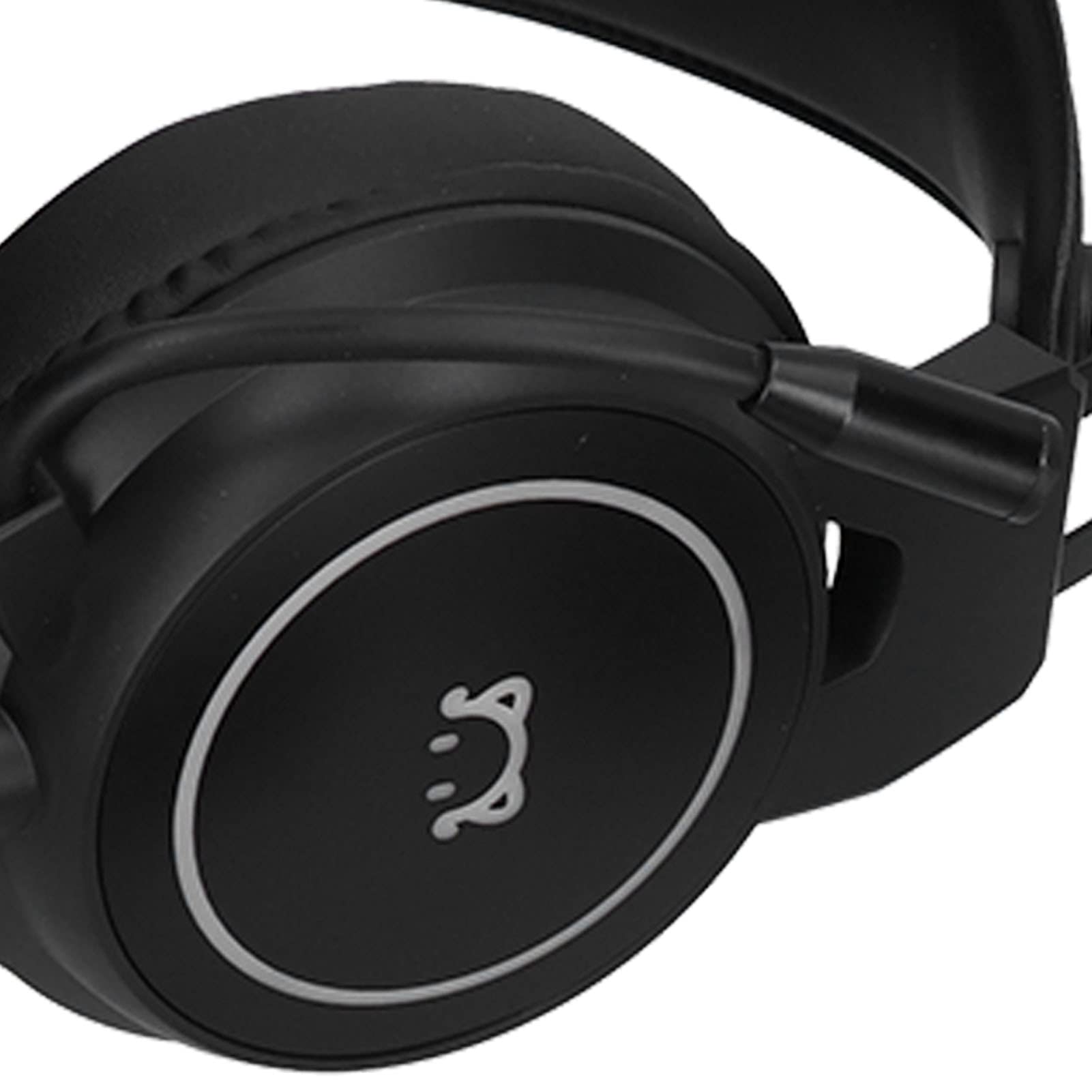 Przewodowy zestaw słuchawkowy do gier ze sterownikami 50 mm, zestaw słuchawkowy do gier komputerowych z dźwiękiem przestrzennym stereo, oświetleniem RGB i mikrofonem wielokierunkowym, Plug