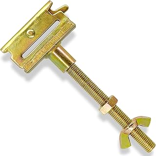 1 Pack E Track Spare Tire Holder Mount for X-Track Tie Down Anchor Points Bolt Hanger Spare Wheel Carrier Etrack Rail System Accessories for Enclosed Trailers, Flatbed, Trucks, Semis, Garages