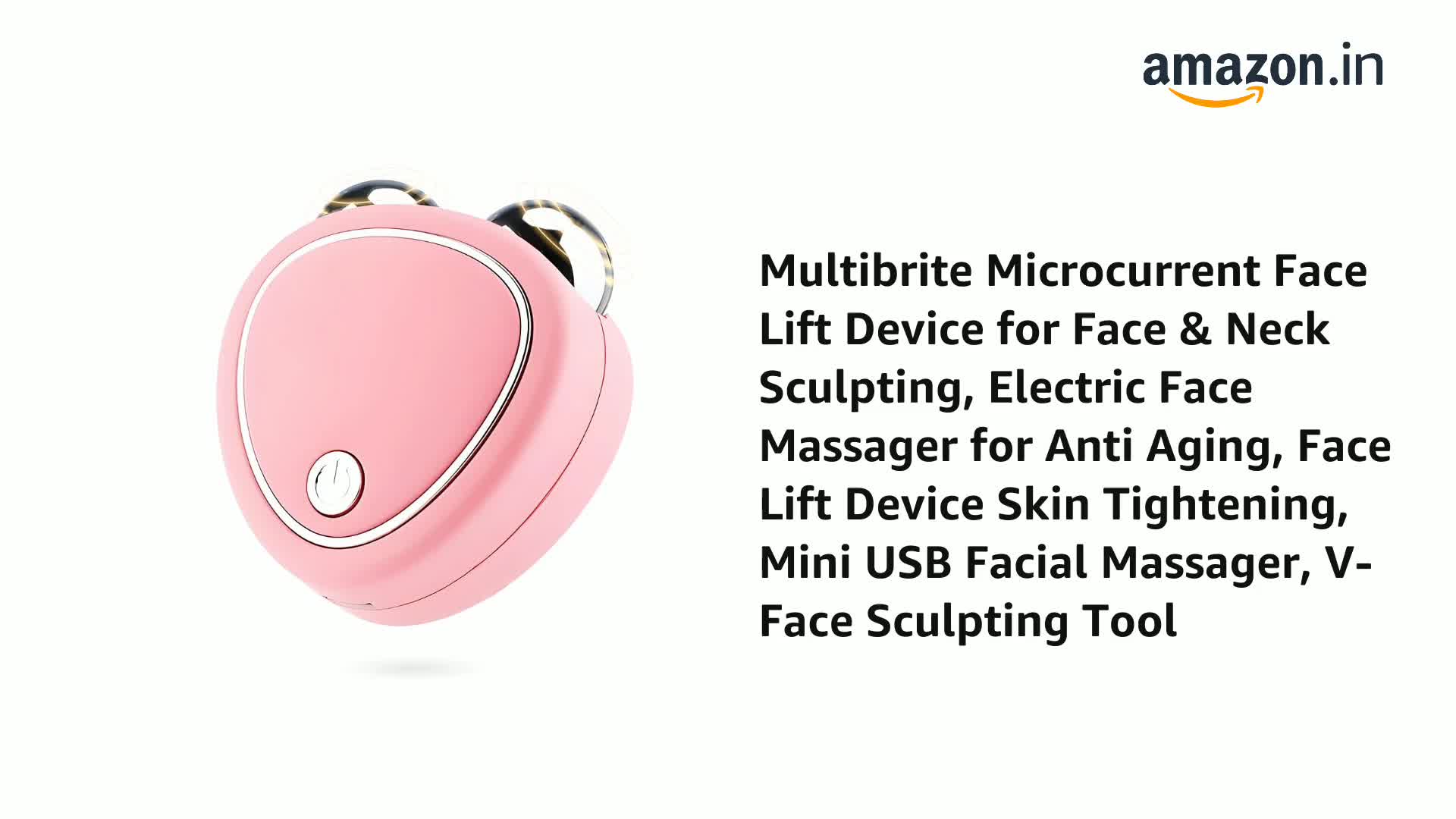 Multibrite Microcurrent Face Lift Device for Face & Neck Sculpting
