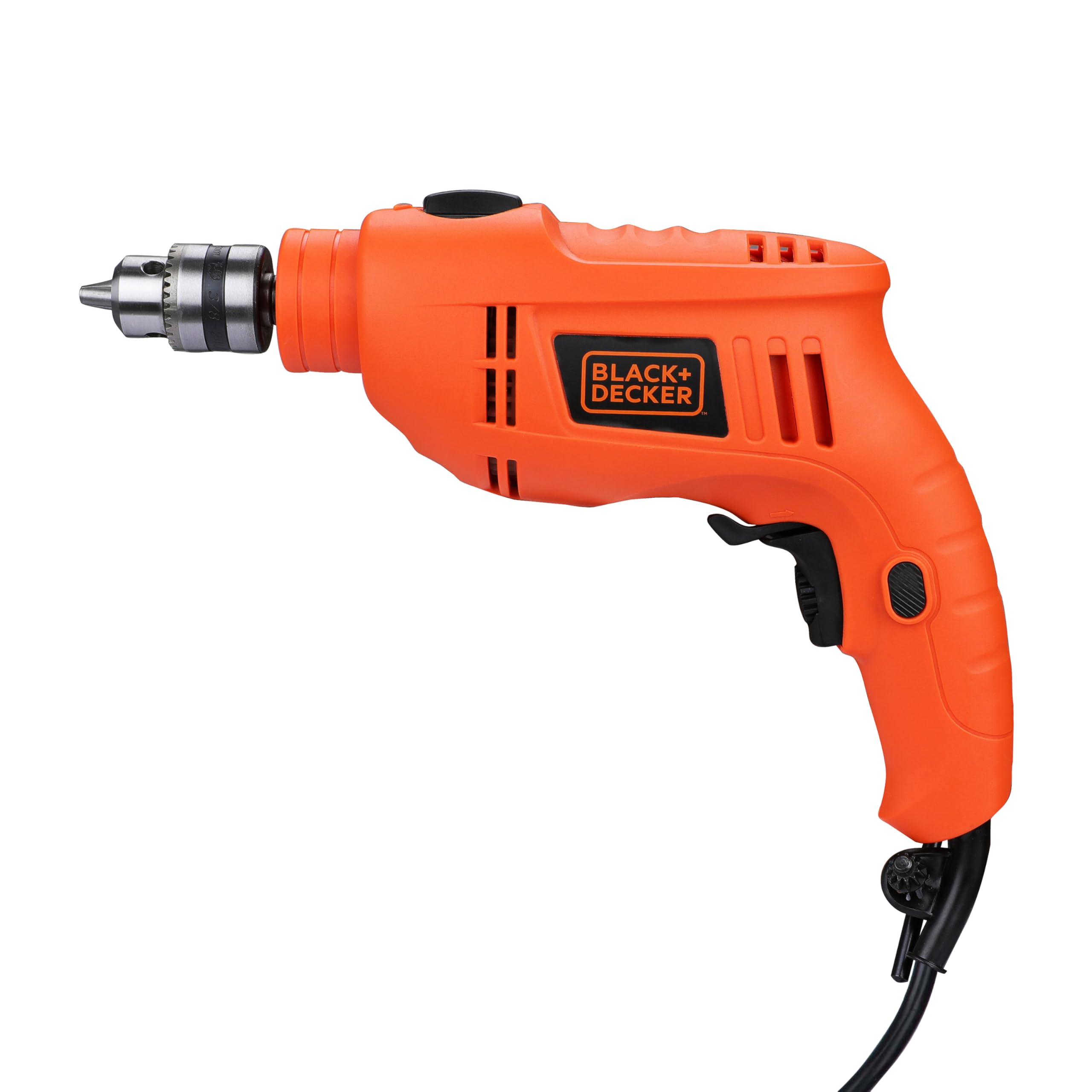 BLACK+DECKER TB555 550W 10mm Variable Speed Reversible Hammer Drill Ma
