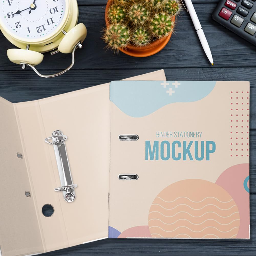 10 Pezzi Meccanismi per Raccoglitori ad Anelli Kit di Ricambio Meccanismi a 2 Anelli Clip in Metallo a Forma di D con Viti Dadi per Conservare Carta,Raccoglitori,Agenda