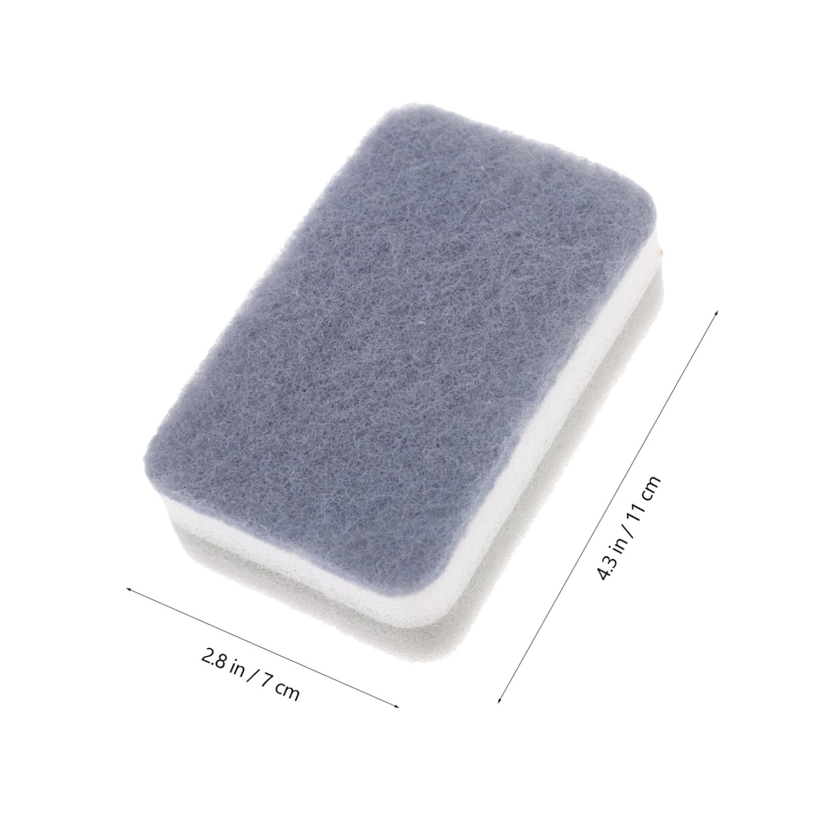 Cabilock 15Pcs Multi Functional Dishwashing Sponge Pads Highly Absorbent Kitchen Scouring Pads for Efficient Cleaning of Dishes Faucets and Surfaces Quick Drying and Non Damaging