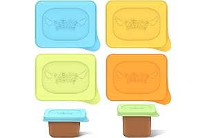 Baby Food Lids: Compatible with Gerber Containers