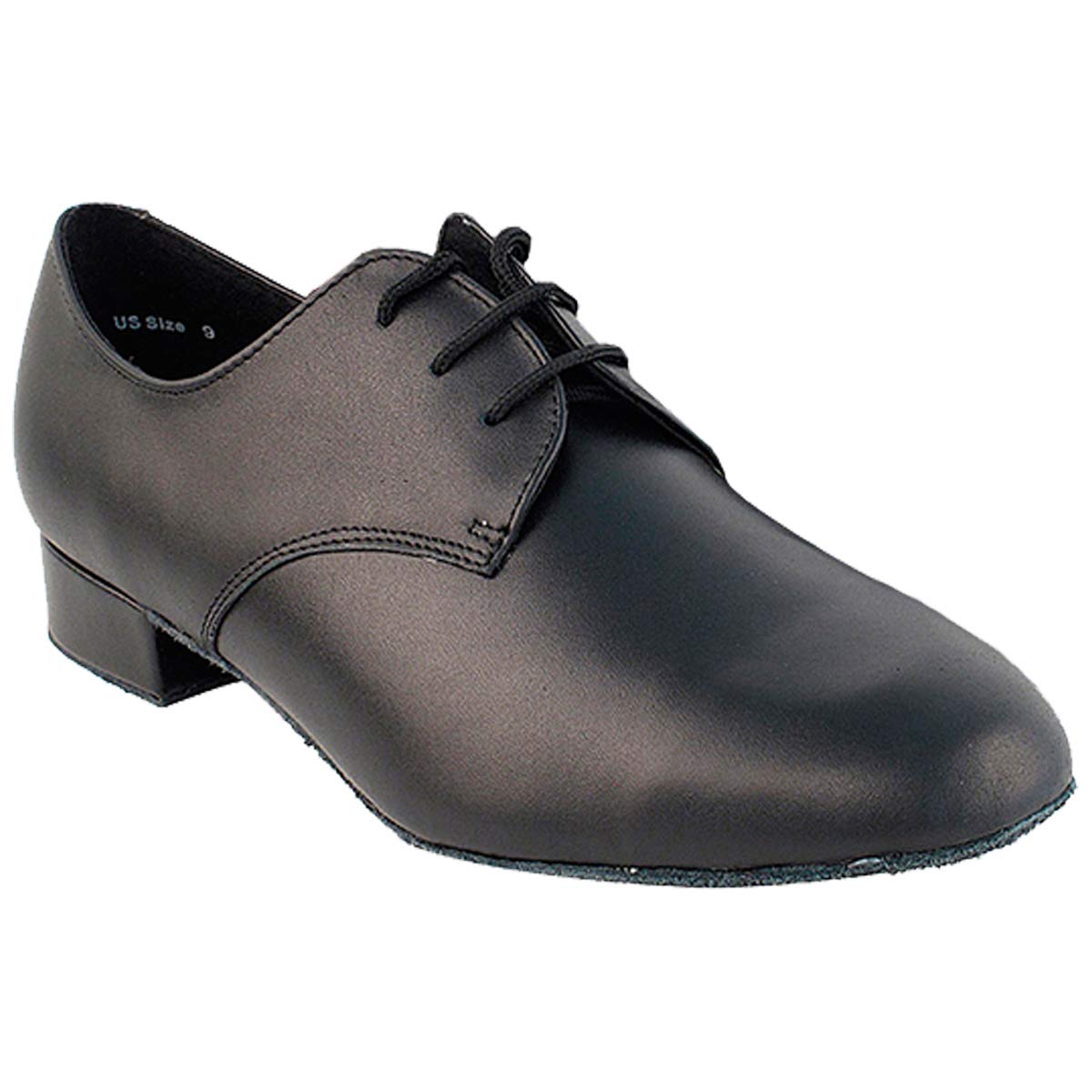 Very Fine Dance Shoes Mens Ballroom Dance Shoes Standard & Smooth Tango Wedding Salsa Shoes Black Leather 916103EB Comfortable 1