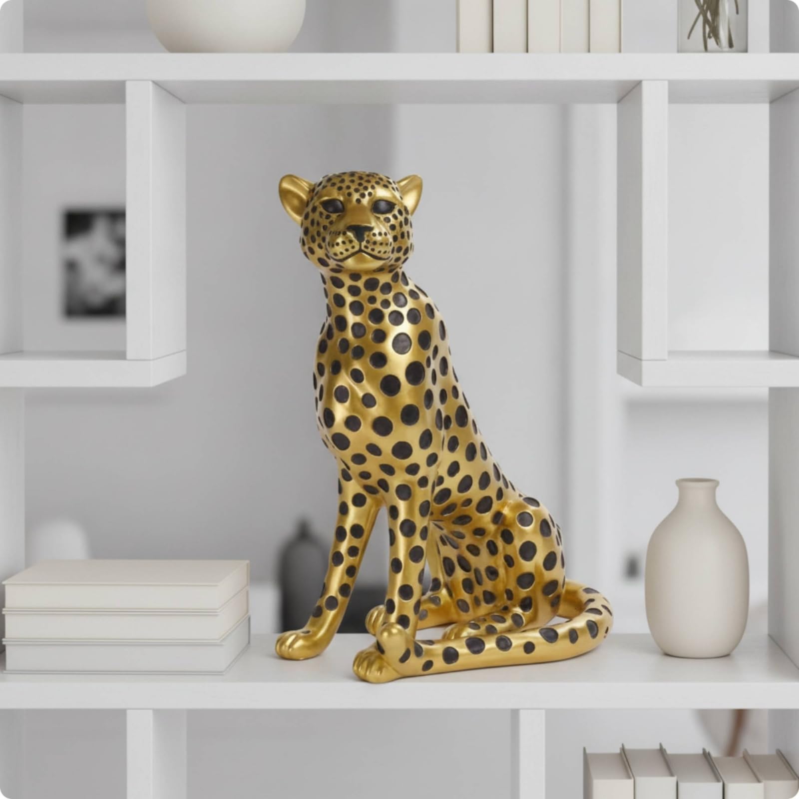 Scultura di Moderno Decorazione, style to 4, Nero