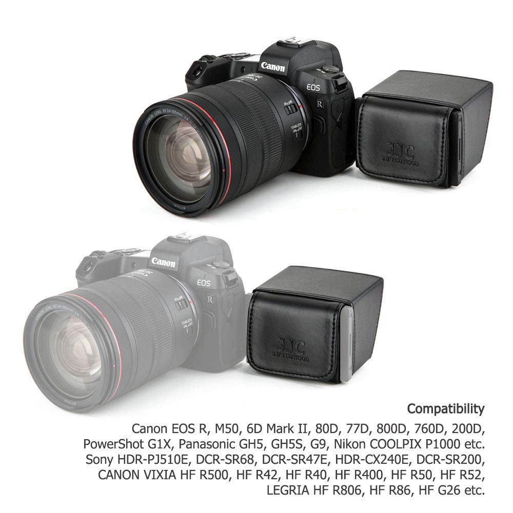Pare-soleil Universel En Silicone Pour Objectif Photo - Anti-reflets