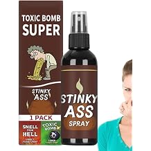 Fart Spray Extra Strong - Hilarious Gag Prank Gift, Novelty Joke Mist with Realistic Odor, Amusing Scented Toy for Kids Teens Family Friends Boys Girls Parties Humor Entertainment