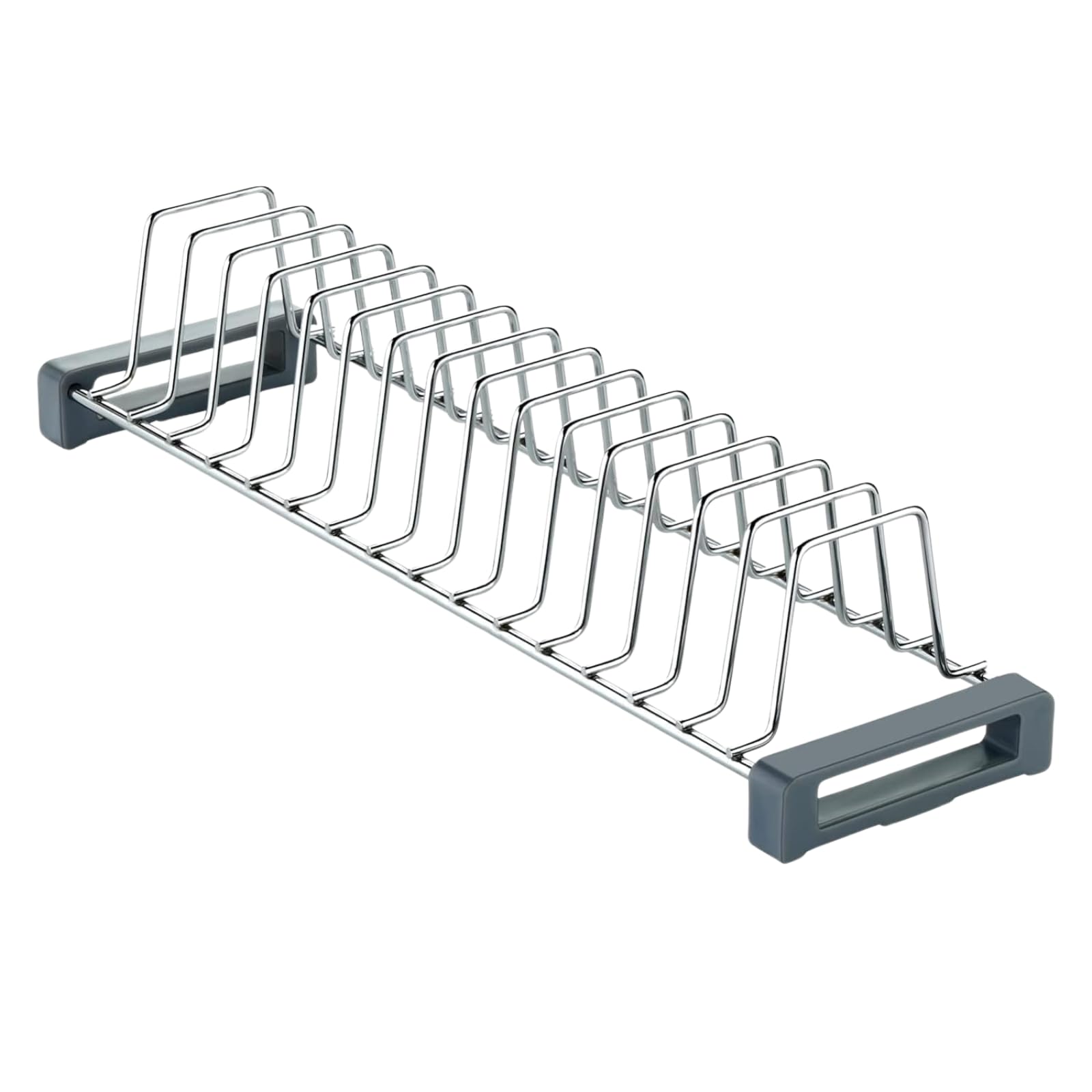 TopazTopaz Stainless Steel Saucer Rack 20 Inch/Modular Kitchen Accessories/Kitchen Insert/Tandem Basket/Kitchen Accessories, Tiered Shelf