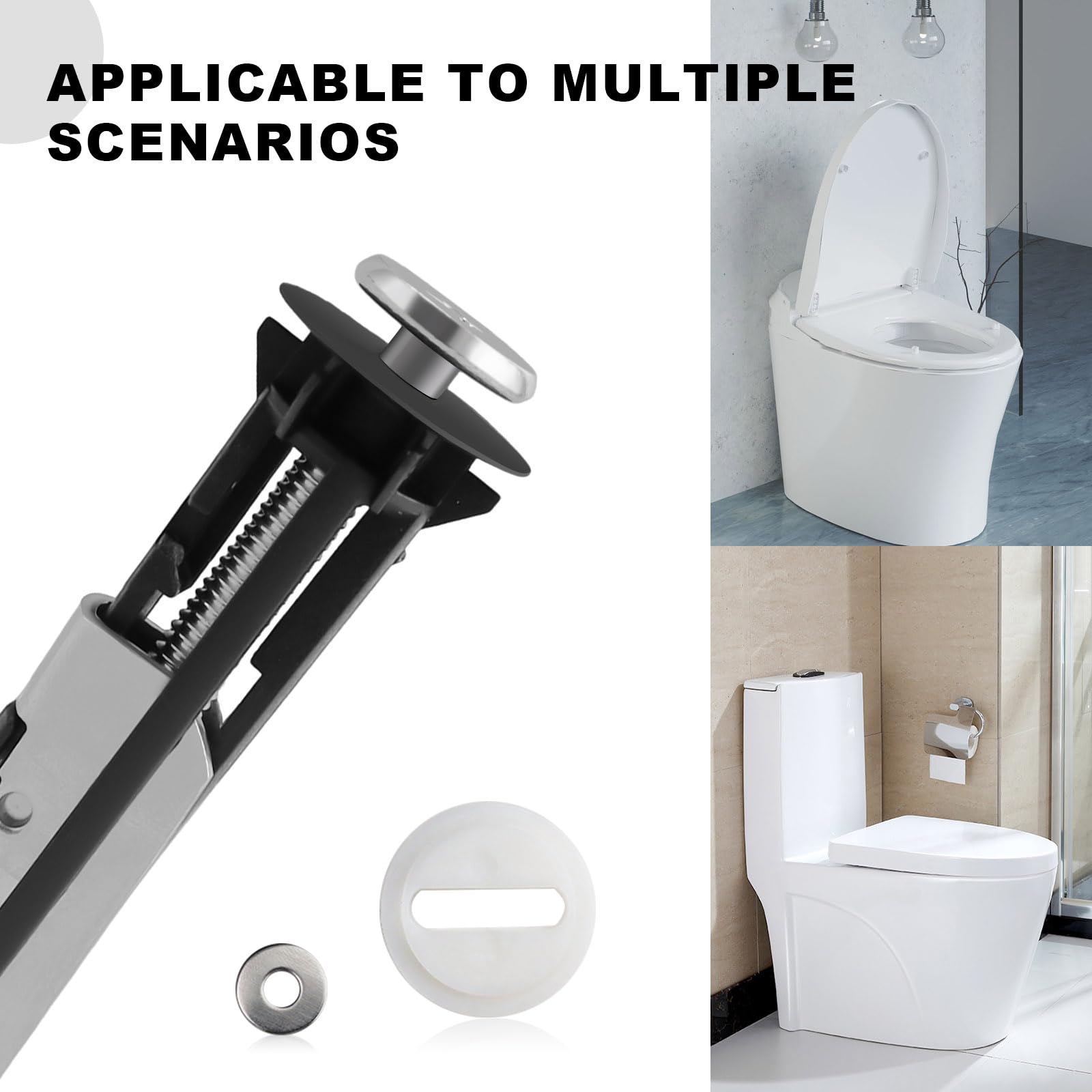TG. Taglia unica) Wirquin, Cromato 20721089 - Vite per fissaggio