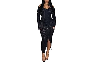 Women's Sexy Off Shoulder Dress 2024: Stunning Allure for Every Occasion