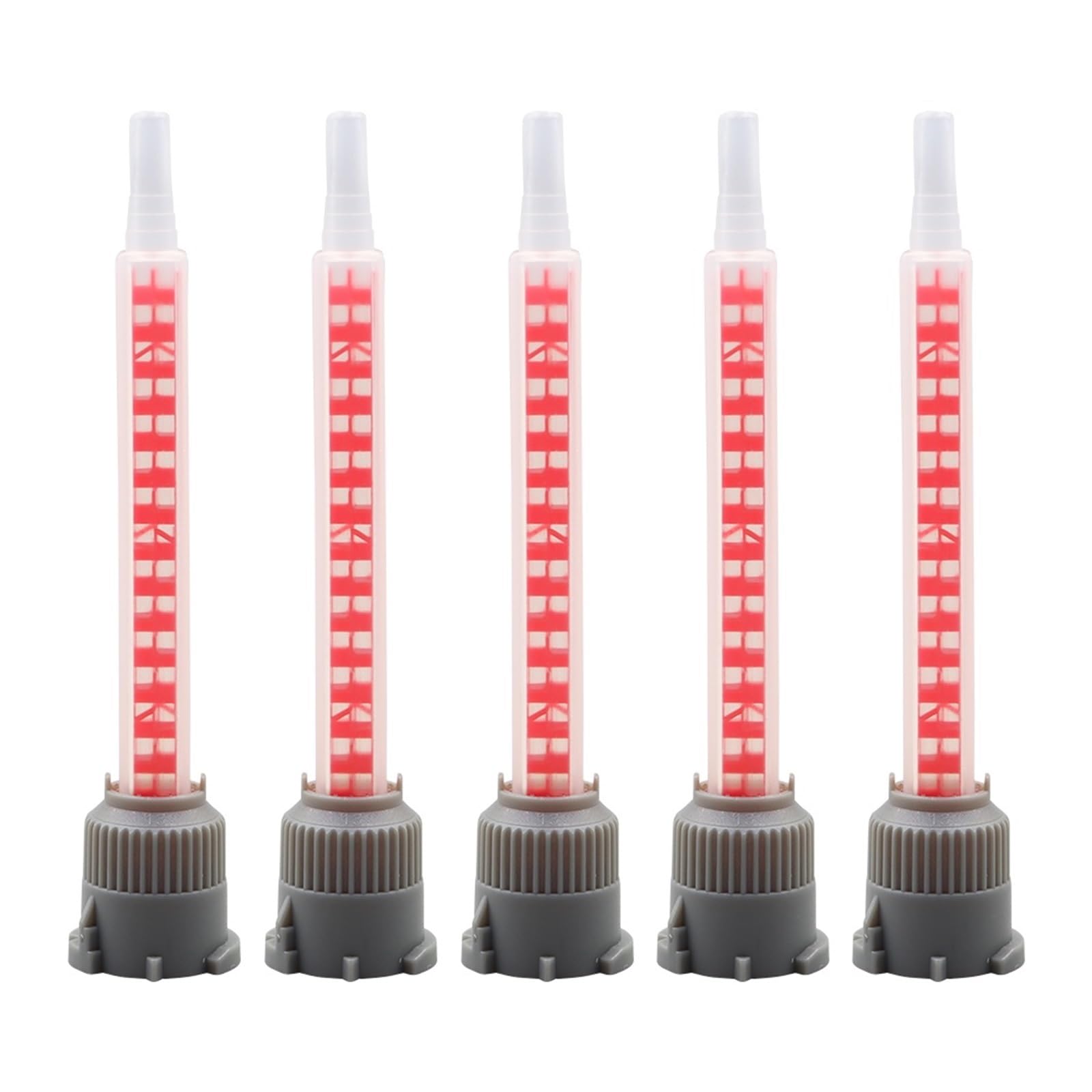 Epoxy Mixing Nozzle 10/20/50pcs Epoxy Adhesive Static Mixing Nozzle Mb6-16 (10:1Ratio) for 10:1 Empty Dual Cartridges(10pcs)