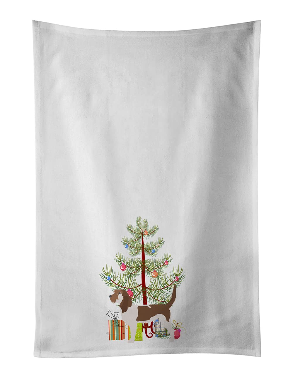 Torchons de cuisine Grand Basset Griffon pour une décoration de Noël chaleureuse