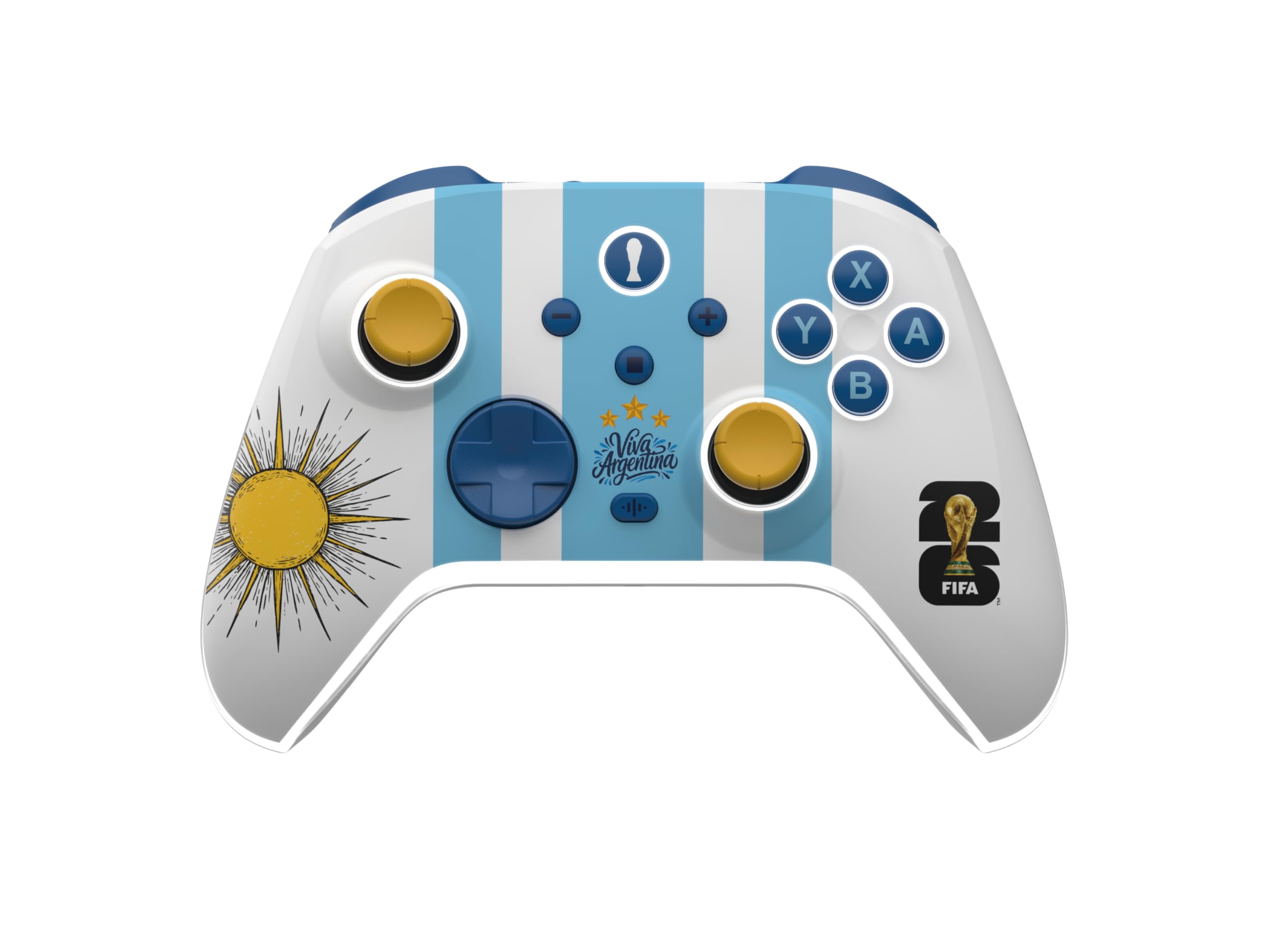 Dragon FIFA WorldCup 26 - AURORA+ Argentina Wireless Controller for Switch, Switch 2, PC, Android and IOS