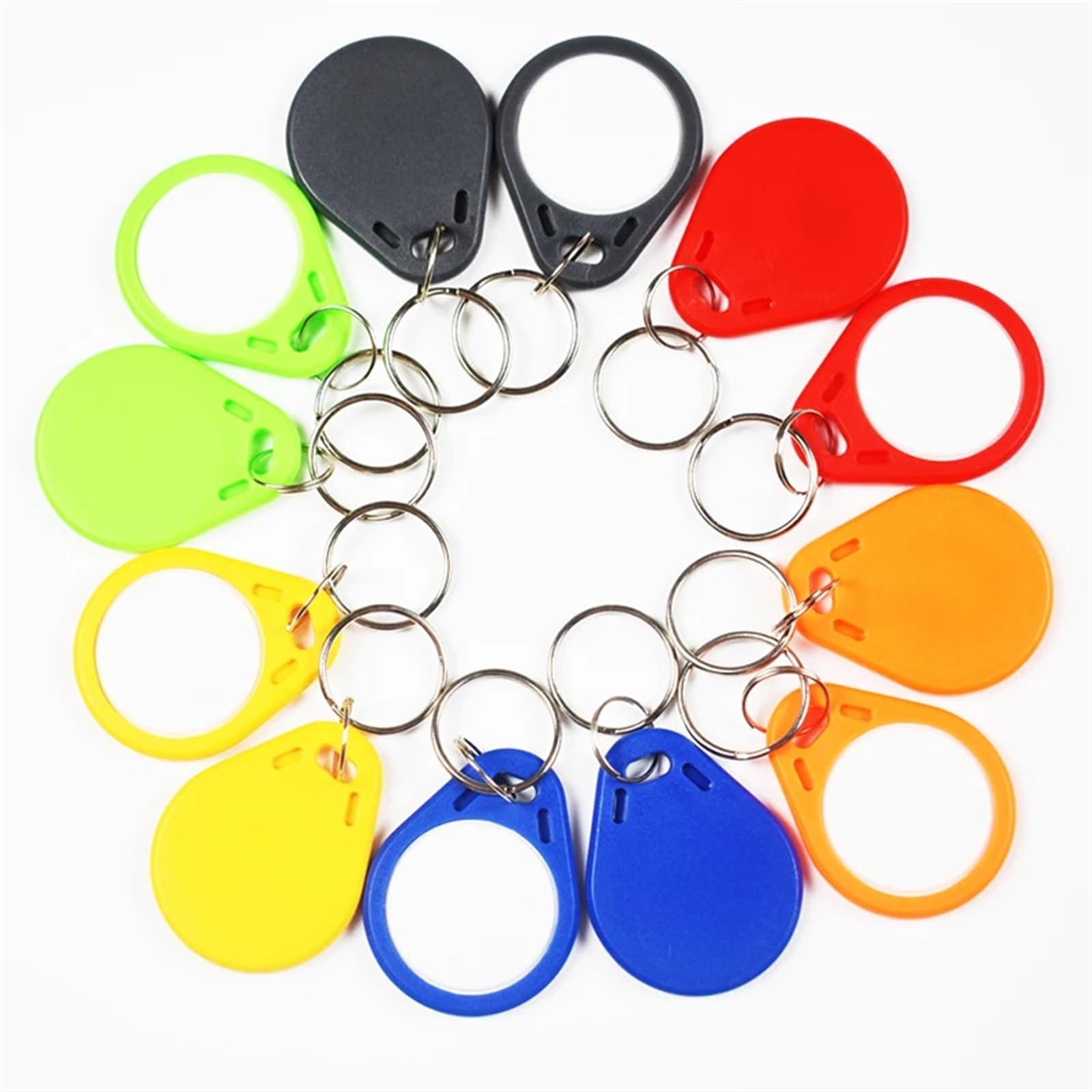 Porte-clés réinscriptibles ABS 125 kHz RFID T5577 EM4305