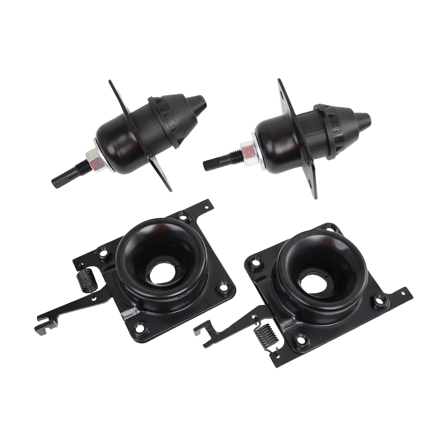 Hood Release Latch Set, 4PCS Upper & Lower Hood Latches Compatible with 2004-2017 Volvo Truck VN VNL 20498998 20565619 8074938