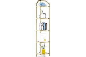 5-Tier Corner Shelf Stand: The Epitome of Sophistication for Your Space