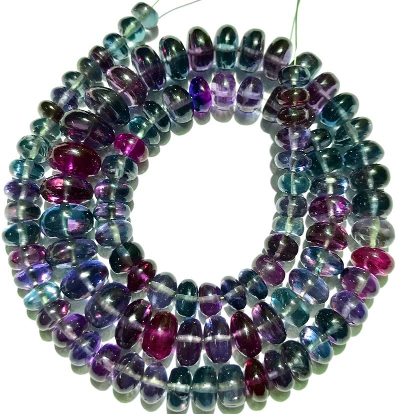 Perles en alexandrite naturelle de 9x10mm pour bijoux d'exception