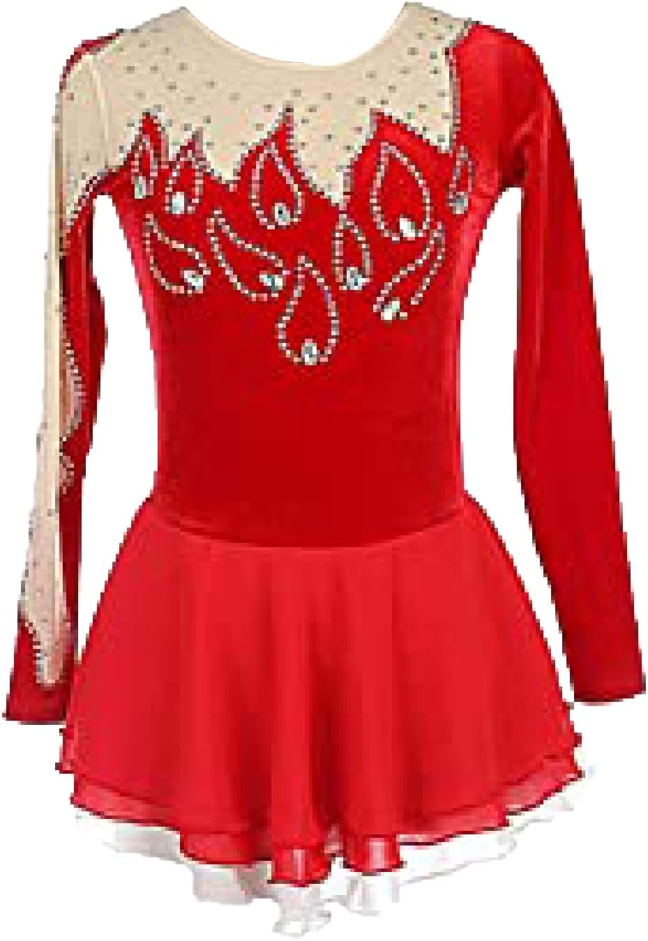 Figure Ice Skating Dress Girls' Clothing Set for Ice Dancing Roller Skating Gymnastics