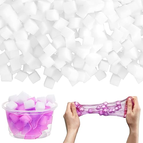 400 dijes de cubos de gelatina para niños y niñas, manualidades artísticas de bricolaje