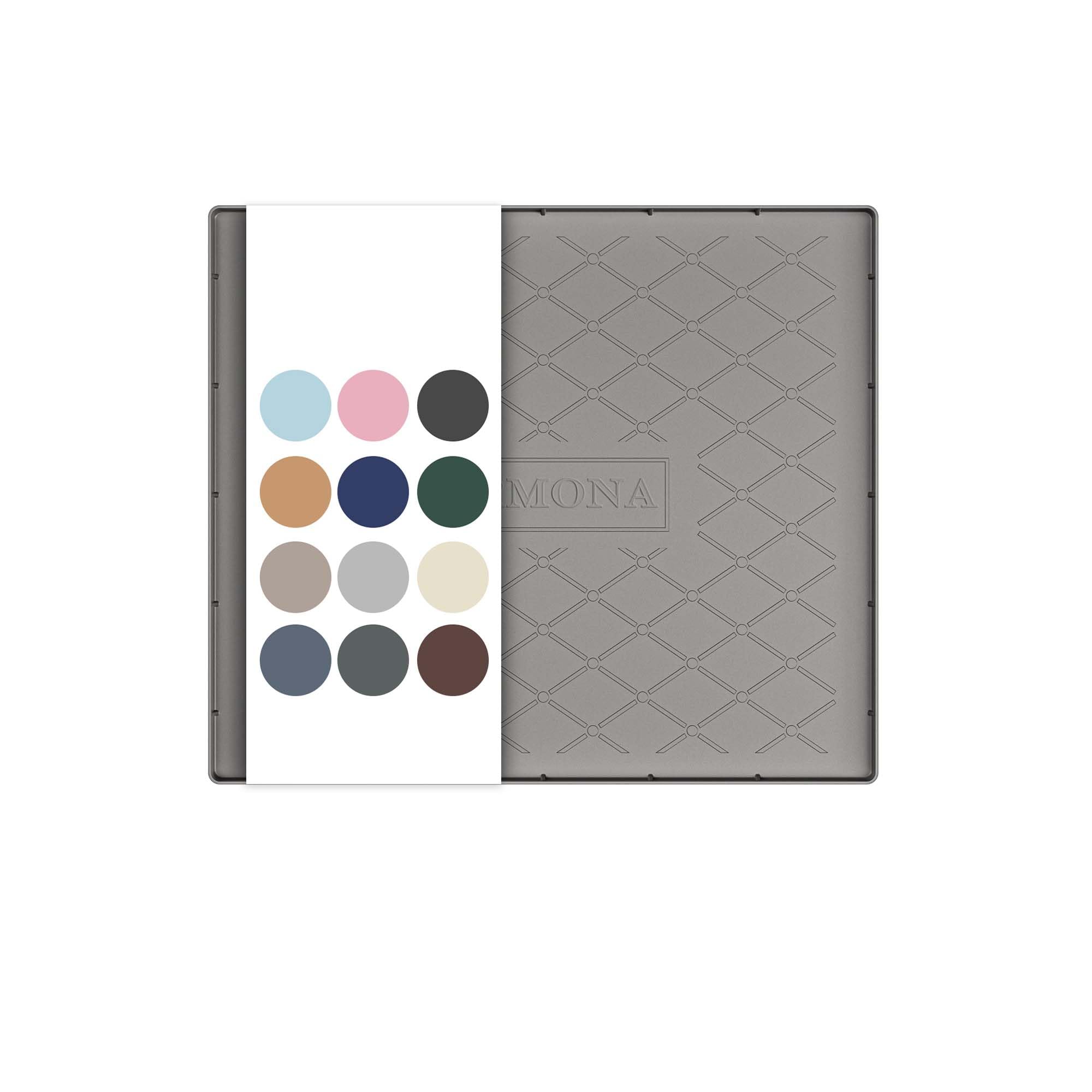 URMONA Under Sink Mat 55 x 55 cm, Waterproof Silicone Cabinet Protector
