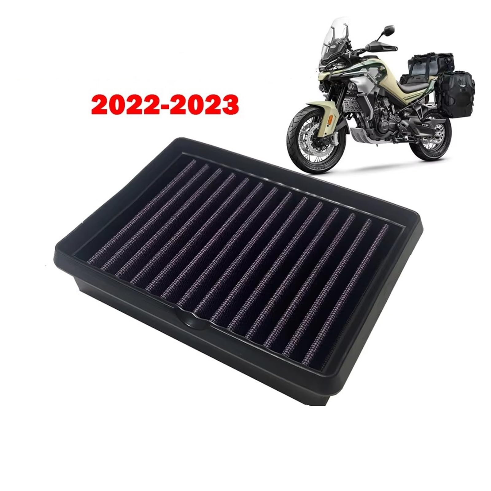 Filtro Aspirazione Aria Moto Per CFMOTO Per 800MT | Filtro olio filtro aria motore moto Touring Sport 2022-2023(Air Filter)