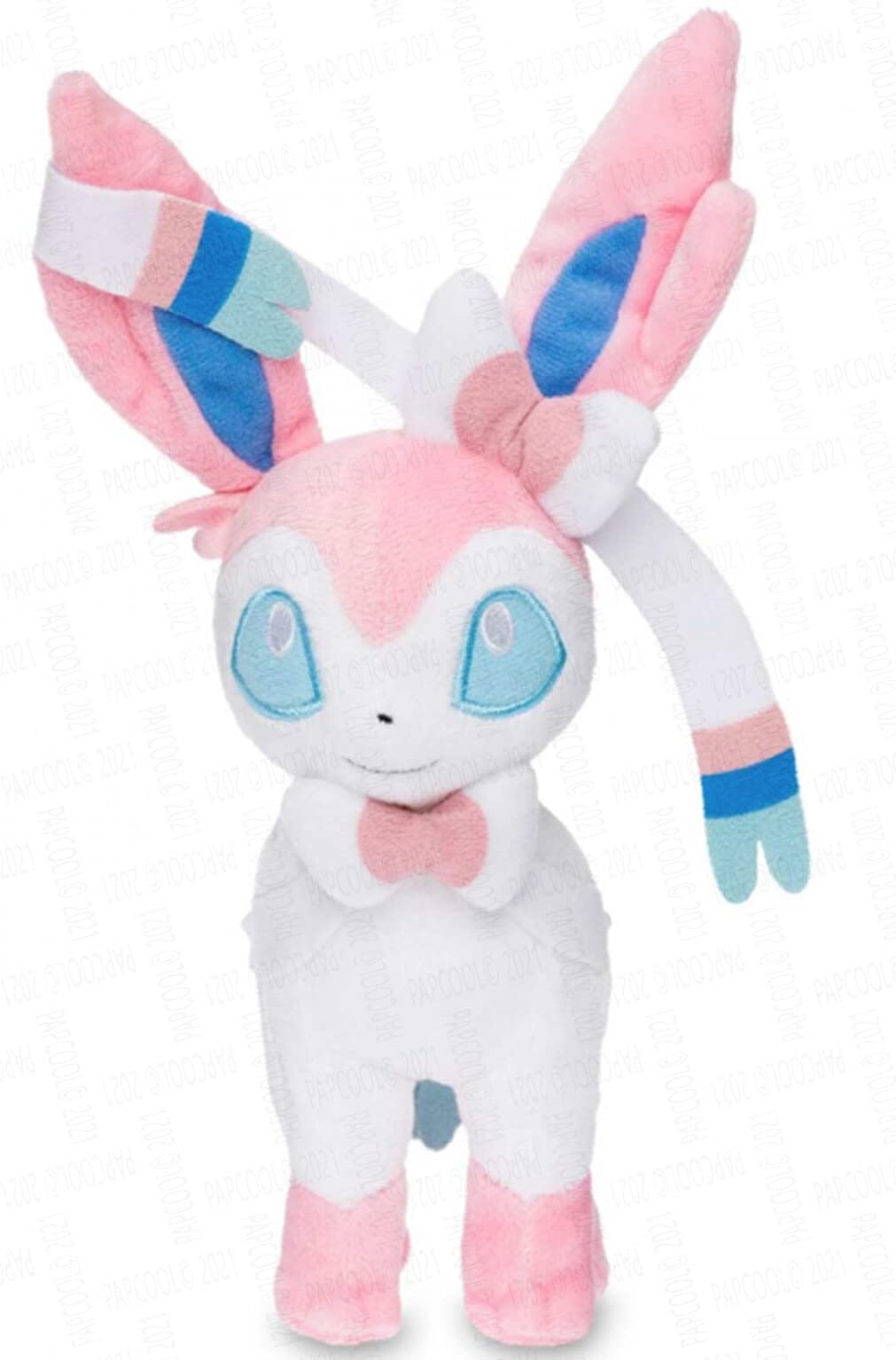 Sylveon Plush Toy - Sylveon Plushie - Sylveon Stuffed Animal 7" - Eevee Evolutions Plush Stock in US