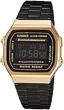 Casio Unisex Erwachsene Digital Quarz Uhr mit Edelstahl Armband