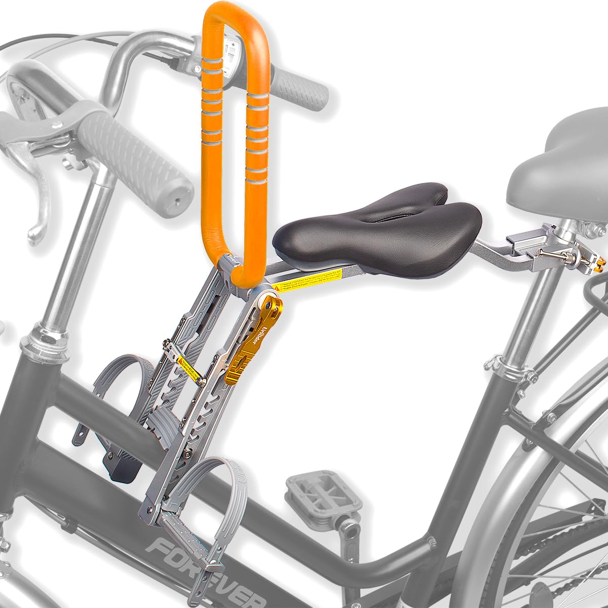 Amazon | UrRider 自転車用 前乗せ チャイルドシート 子供乗せシート 
