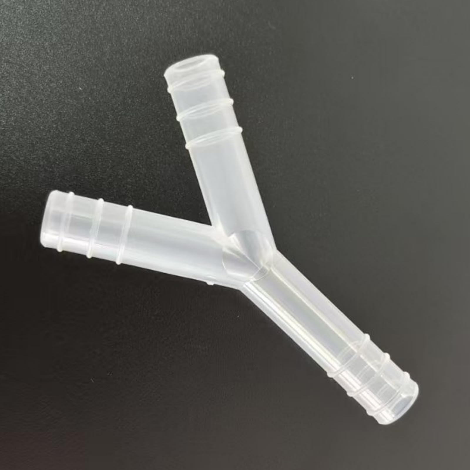 Y-Type 3 Way Barbed Hose Adapter - 100 Pack, Durable PP Hose Fittings(8.5mm 11/32inch 8Y)