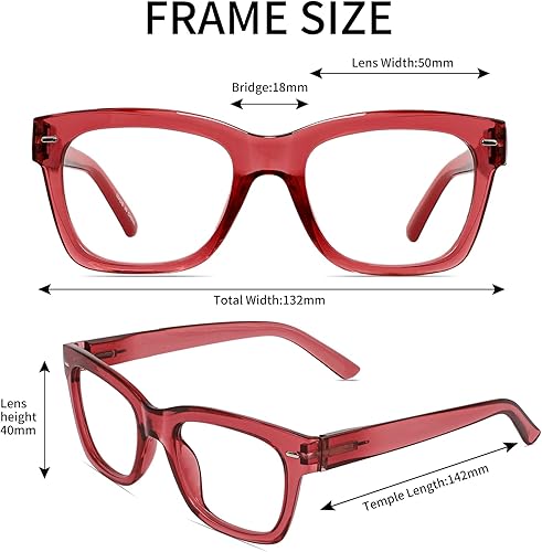 Miniatura 5 de OCCI CHIARI Gafas de lectura de ojo de gato para mujer, a la moda, lindas lectoras de 1.0, 1.25, 1.5, 1.75, 2.0, 2.25, 2.50, 2.75, 3.0, 3.5