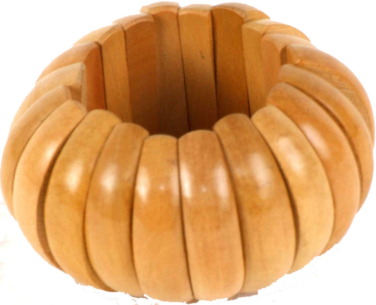 Exotic India Wooden Stretch Bracelet - Wood (B0054JTAOY) Amazon Price History, Amazon Price Tracker