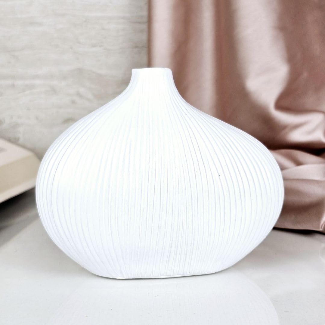 See full amazon price history chart for SATYAM KRAFT 1 Pcs Resin Flower Vase For Deepwali,Home Decor, Bedroom, Living Room, Office, Balcony, Kitchen, Table, Diwali Decoration,Birthday Gift,Anniversary, Nordic Design(Pack of 1)(Resin)(White) SATYAM KRAFT 1 Pcs Resin Flower Vase For Deepwali,Home Decor, Bedroom, Living Room, Office, Balcony, Kitchen, Table, Diwali Decoration,Birthday Gift,Anniversary, Nordic Design(Pack of 1)(Resin)(White) (B0D6GLXJM3) Amazon Price History, Amazon Price Tracker