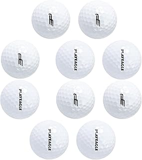 LOVIVER 10x Golf Balls Long Distance, Golf Balls, Maximum Distance Double Layer golf Practice Balls Golf Game Ball for Women Sports