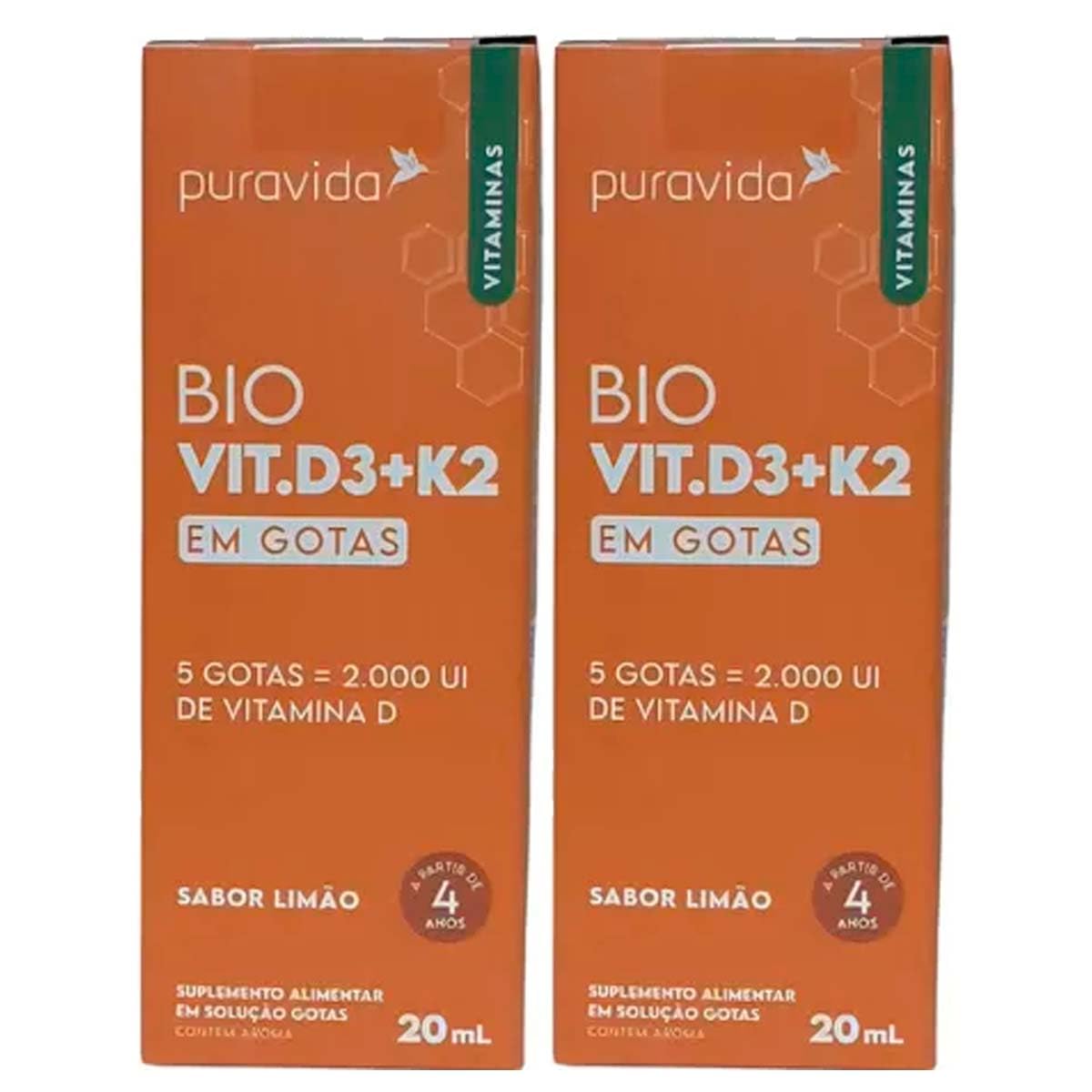 Kit 2x Vitamina D3 + K2 Sabor Limão Em Frasco De 1cc em promoção! Veja a oferta e mais achadinhos de Vitaminas & Suplementos 2 Hoje é o melhor dia para comprar Kit 2x Vitamina D3 + K2 Sabor Limão Em Frasco De 1cc com aquele preço maroto! Promoção! Aproveite a oferta! 2