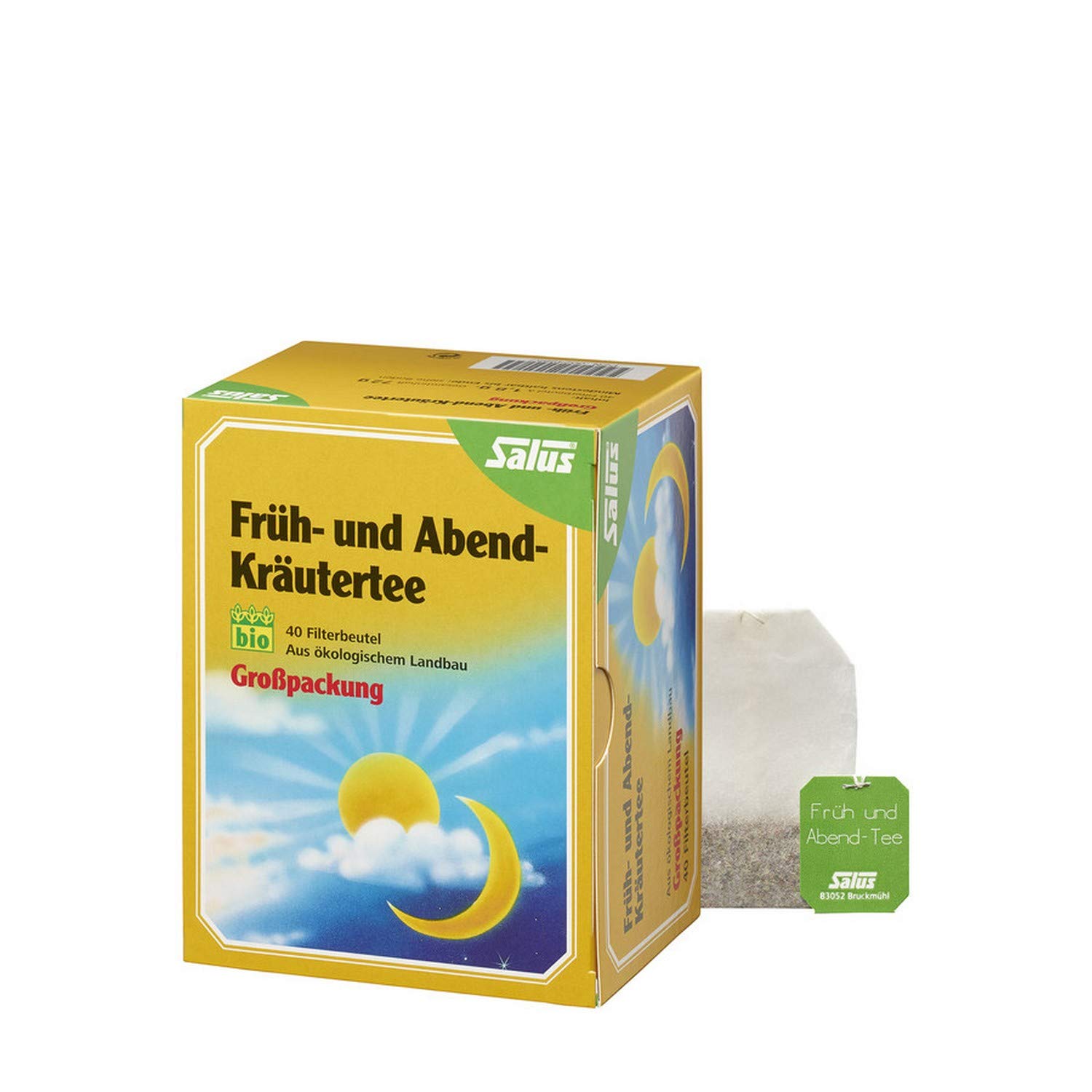 SALUS Pharma GmbH Früh- und Abend-Kräutertee Bio Filterbeutel 40 St