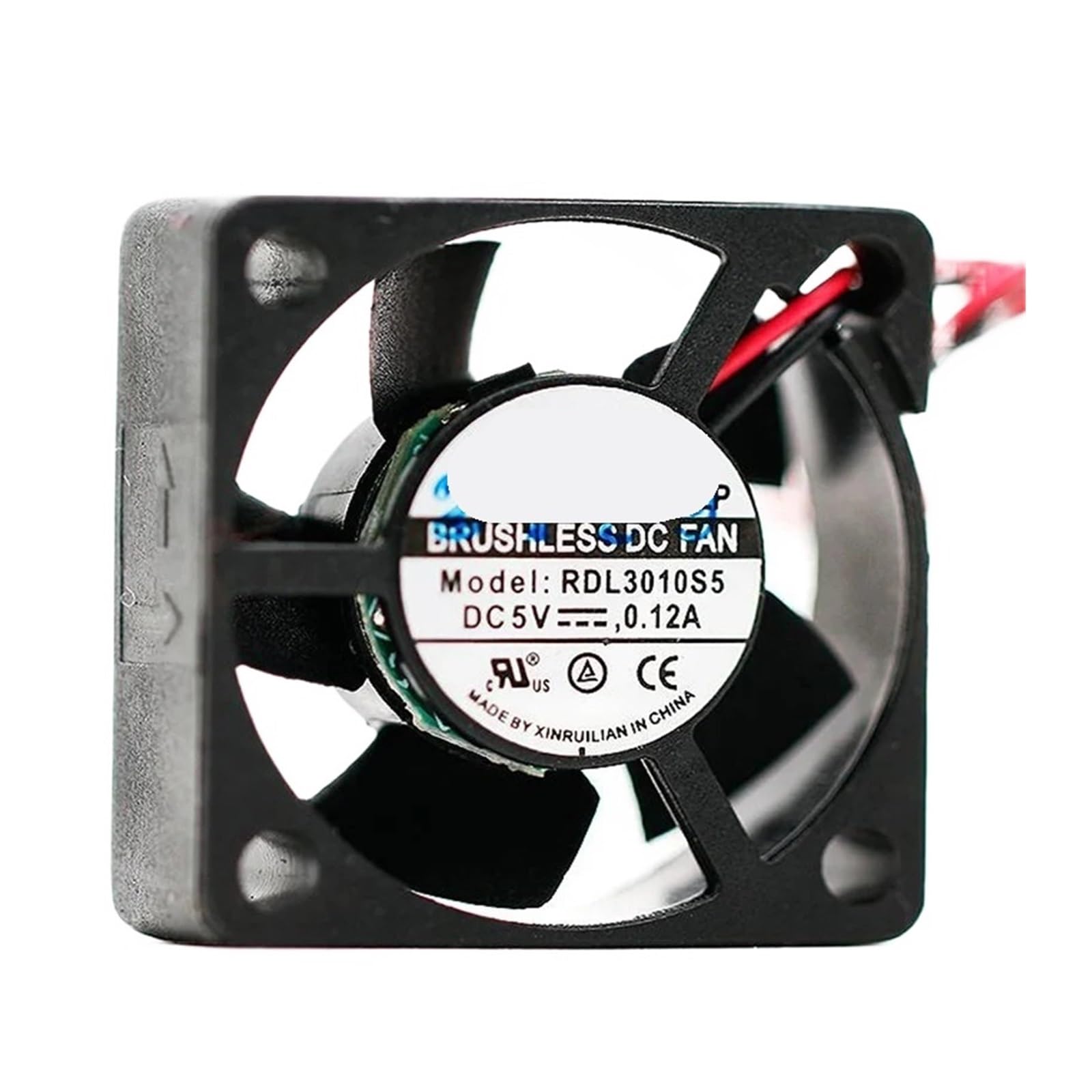 TYHUJKKL RDL3010S5 5V 0.12A 3010 3CM two-wire miniature silent cooling fan