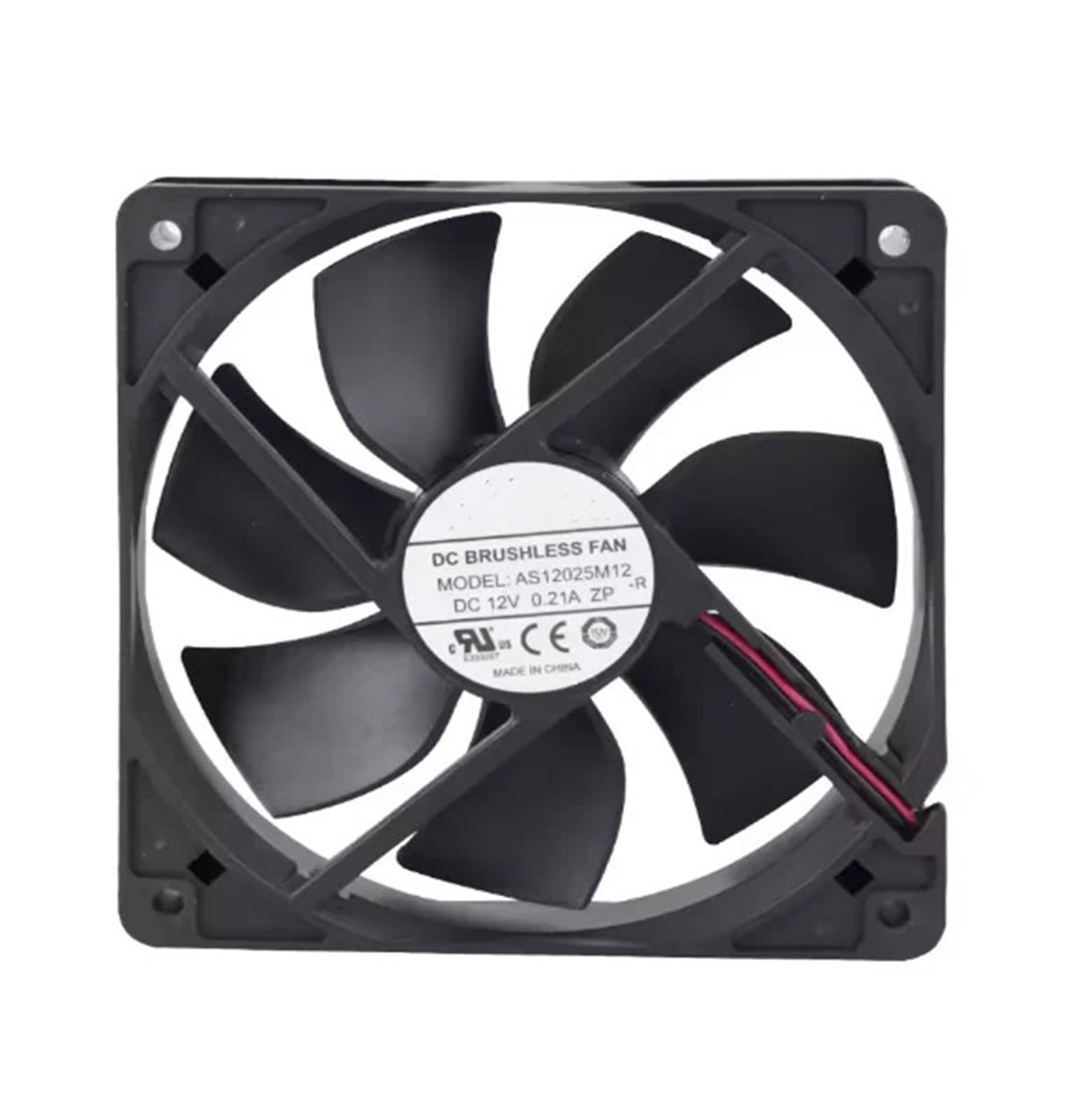 Ventilador AS12025M12 de 12cm para solucionar problemas de sobrecalentamiento