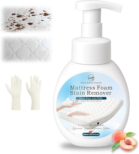 Snowlily Mattress Stain Remover Foam Spray 300ml - Multi-Surface Cleaner for Mattress, Couch and Carpet Snowlily Mattress Stain Remover Foam Spray 300ml - Multi-Surface Cleaner for Mattress, Couch and Carpet