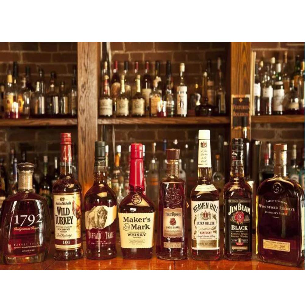 QISHOP1000 Pieces Large Jigsaw Puzzles for Adults, 30×20 Inch Puzzles for Children and Teens Ages 12 and up, Difficult Puzzle Art for Men and Women (Whisky)