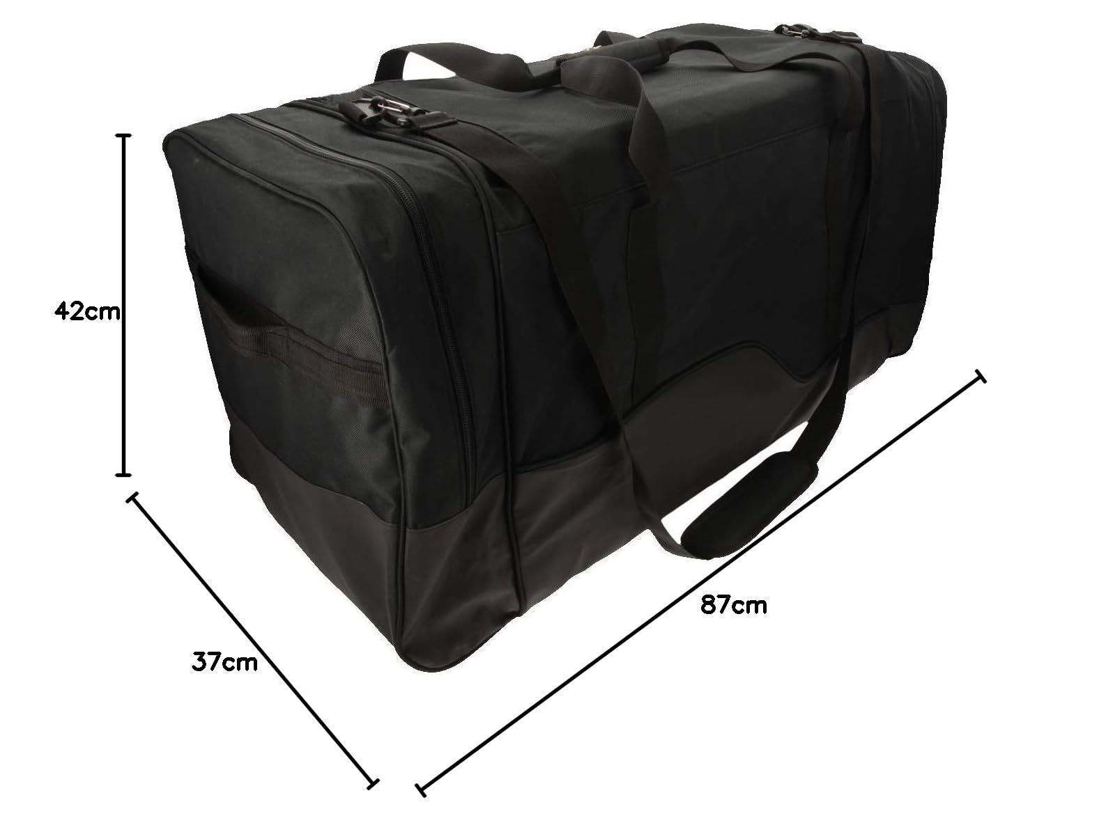 Revolution Deluxe Bolsa de Transporte para Hockey sobre Hielo de 34 Pulgadas, de Nailon Muy Estable, Larga duración, con Cremalleras, Aprox. 135 litros